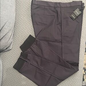 Club Monaco Men's Dark Purple Dress Pants